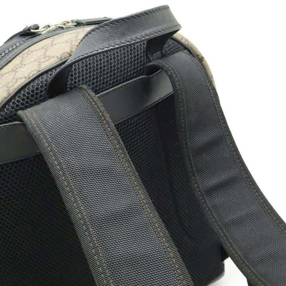 GUCCI Authentic Black Leather Backpack main image 5